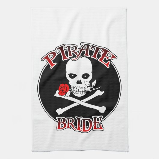 Pirate Bride Theedoek (Verticaal)