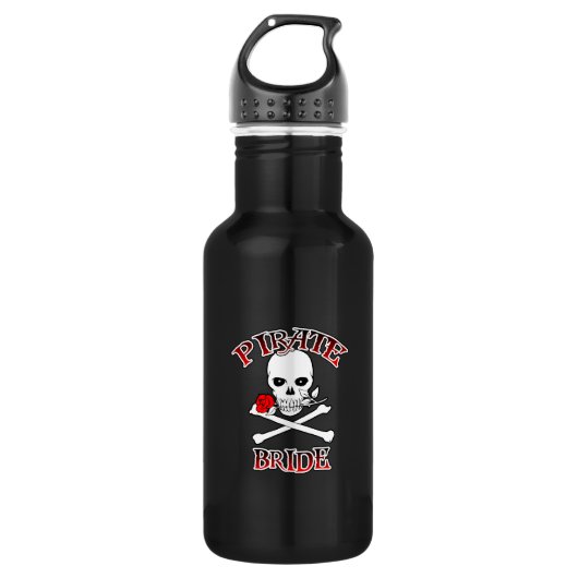Pirate Bride Waterfles (Voorkant)