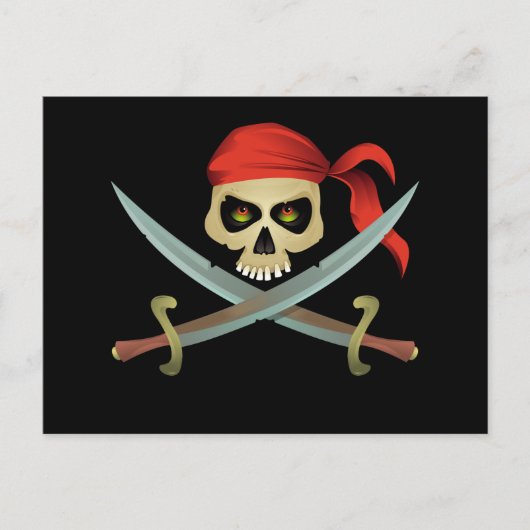 Pirate Briefkaart (Voorkant)