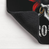 Pirate Brother Jolly Roger Vlag en Skull Crossbon Muismat (Hoek)