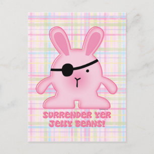 Pirate Bunny Briefkaart