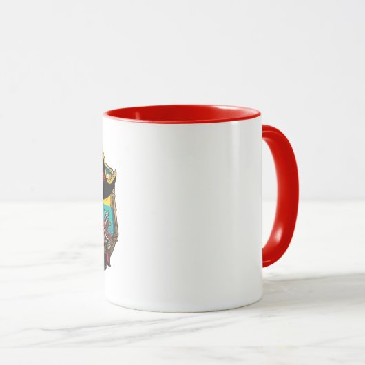 Pirate Capitaine Mug (Devant droit)