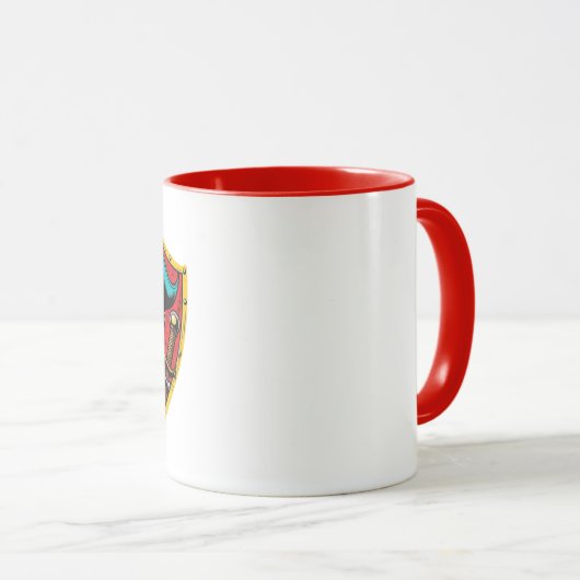 Pirate Capitaine Mug (Devant droit)