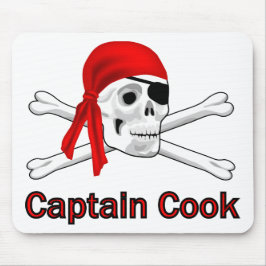 Pirate Captain Cook Mousepad Muismat