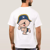 Pirate Captain Donker T-shirt (Achterkant)