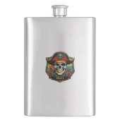 Pirate Captain Flask Flacon (Voorkant)