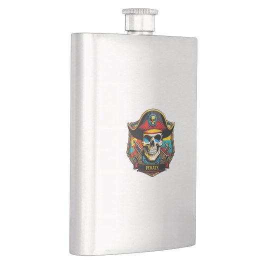 Pirate Captain Flask Flacon (Rechts)