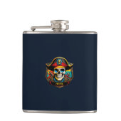 Pirate Captain Flask Heupfles (Voorkant)
