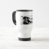 Pirate Captain Travel Mug Reisbeker (Voorkant links)