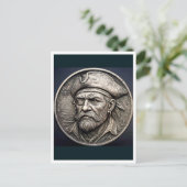 Pirate. Carte postale (Debout devant)