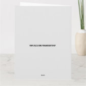 PIRATE CAT Carte de voeux d'anniversaire (Dos)