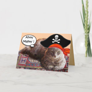 PIRATE CAT ET PIRATES D'ANTIQUITÉ CARTES DE TRÉSOR