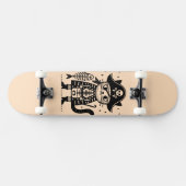 Pirate Cat Skateboard (Horizontaal)