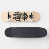 Pirate Cat Skateboard (Horizontaal)