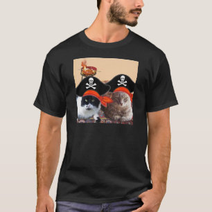 PIRATE CATS, spreek als een Pirate Dag T-shirt