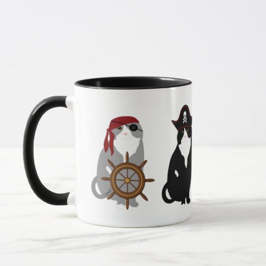 Pirate Chat Mug (Gauche)