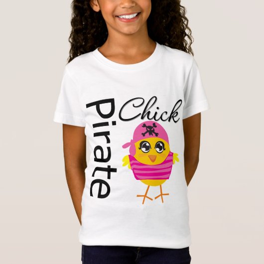Pirate Chick T-shirt (Voorkant)