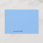 Pirate Children's Calling Card Contactkaartje (Achterkant)