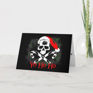 Pirate Christmas-Kaart Feestdagen Kaart