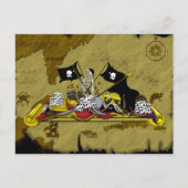 "PIRATE CONTEST" BRIEFKAART (Voorkant)