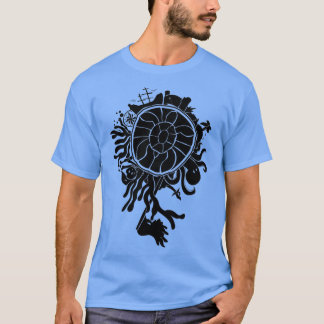 Pirate Crest Zee Turtle Long T-shirt