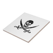 Pirate Cross Tegeltje (Zijkant)