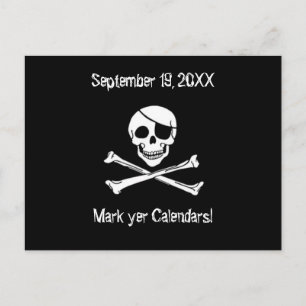 Pirate Day Party Invitation Carte postale