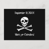 Pirate Day Party Invitation Carte postale (Devant)