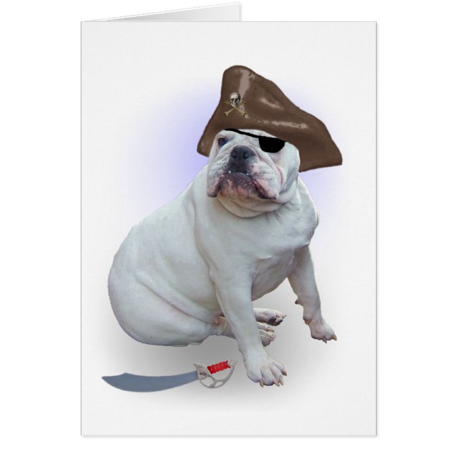 Pirate de bouledogue (Devant)