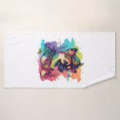 Pirate de chien berger allemand (Serviette de bain)
