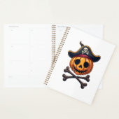 Pirate de citrouille � Chemise de crâne d'Hallowee (Devant avec enveloppe)