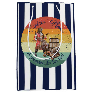 Pirate de fête anniversaire moyen Cadeau sac