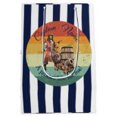 Pirate de fête anniversaire moyen Cadeau sac (Dos)