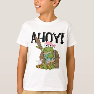 Pirate de grenouille avec de l'or - T-shirts et