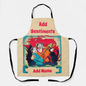 Pirate Design modifier & ajouter du texte, tablier (Recto)