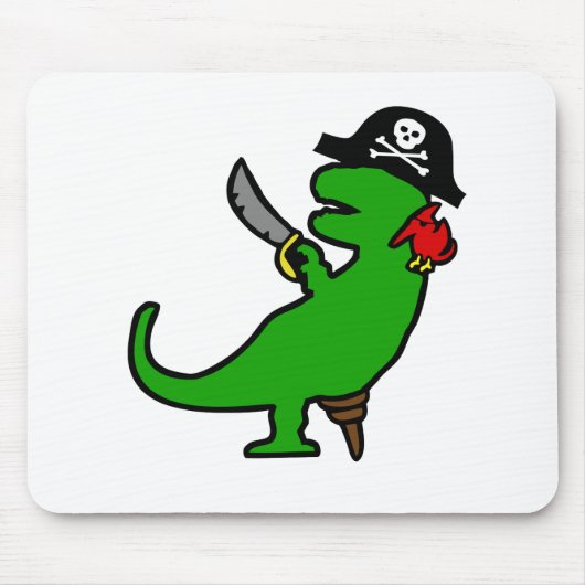 Pirate Dinosaur Muismat (Voorkant)