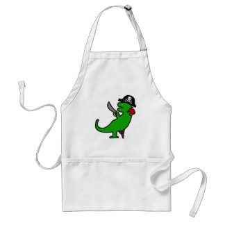 Pirate Dinosaur Standaard Schort