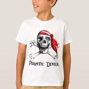 Pirate Diver Kinder T-shirt