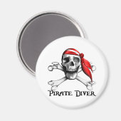 Pirate Diver Magnet (Recto/Verso)