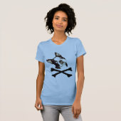 Pirate Dog T-shirt (Voorkant volledig)