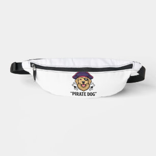 Pirate Dog Vintage Gravure Shirt Ontwerp_1 Heuptasje