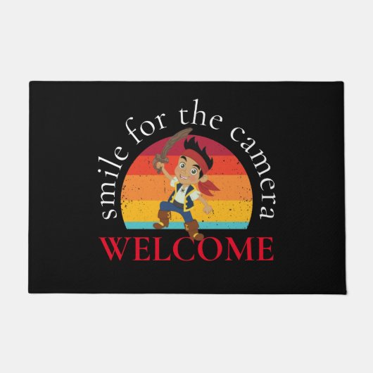 Pirate Doormat Deurmat (Voorkant)