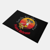 Pirate Doormat Deurmat (Schuin)