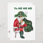 Pirate Du Pôle Nord - Cptn. Carte Crusty Kringle (Devant / Derrière)