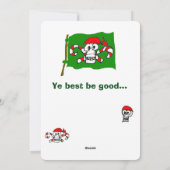 Pirate Du Pôle Nord - Cptn. Carte Crusty Kringle (Dos)