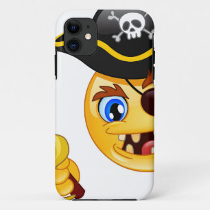 pirate emoji iPhone 11 hoesje