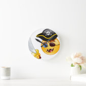 pirate emoji ronde klok (Huis)