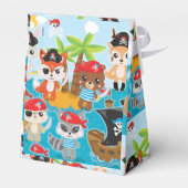 Pirate Favor Box Animal Crew Bedankdoosjes (Achterkant)