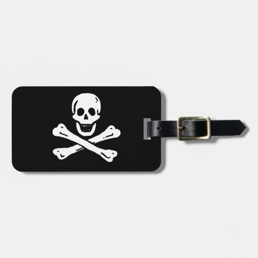Pirate Flag Bagagelabel (Voorkant horizontaal)