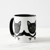 Pirate Flag Cat Mok (Voorkant links)